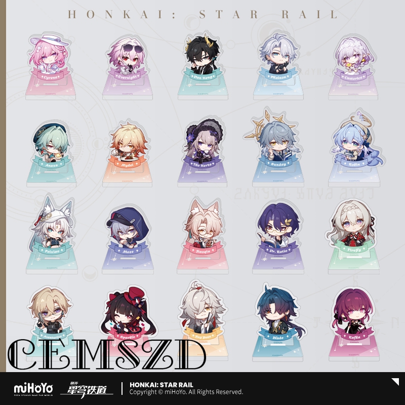 [Genuine] Game Honkai Star Rai - đánh giá và giá Acrylic Cosplay Prop