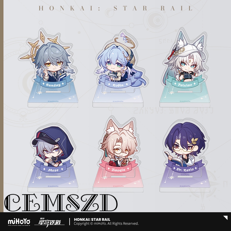 [Genuine] Game Honkai Star Rai - đánh giá và giá Acrylic Cosplay Prop