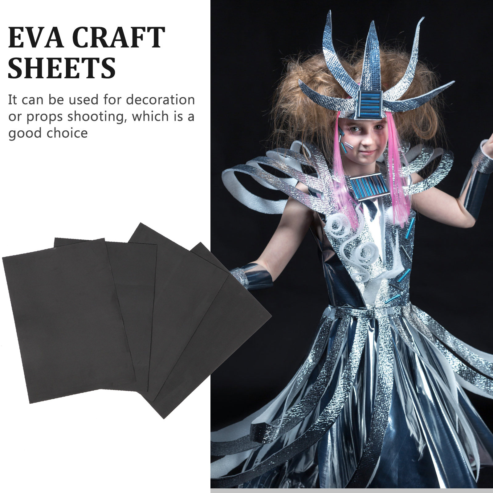 4Pcs Eva Board Foam Sheets DIY - đánh giá và giá Cosplay Prop Foam Board