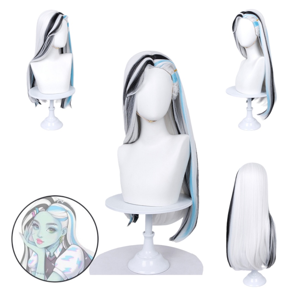 Anime Frankie Stein Cosplay Wi - đánh giá và giá Wig Fiber Net