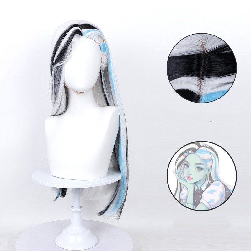 Anime Frankie Stein Cosplay Wi - đánh giá và giá Wig Fiber Net