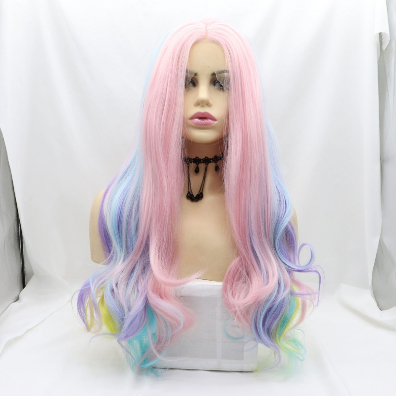 Hand-woven lace front Hallowee - đánh giá và giá Wig Fiber Net