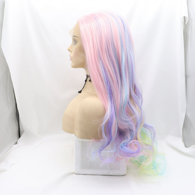 Hand-woven lace front Hallowee - đánh giá và giá Wig Fiber Net