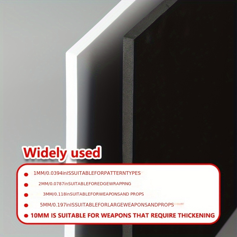 EVA Foam Board 14x19 Inch, 3mm - đánh giá và giá Cosplay Prop Foam Board