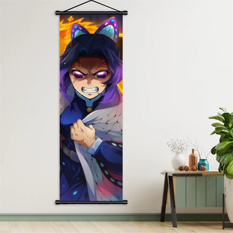 Shinobu Kocho Demon Slayer Art - đánh giá và giá Anime Cosplay Prop
