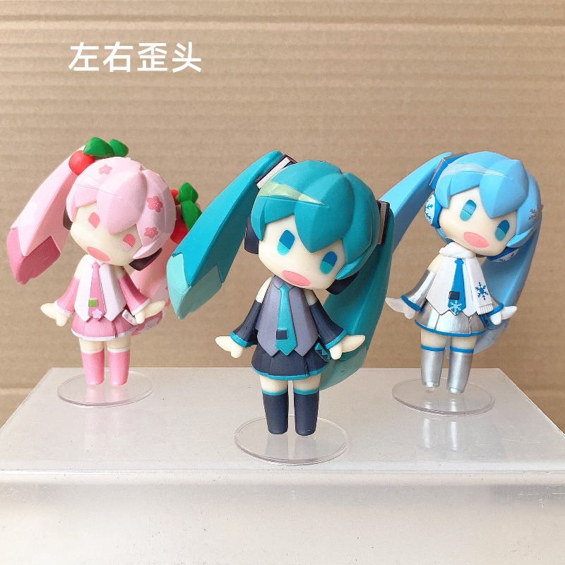 10CM Anime Figure Hatsune Miku - đánh giá và giá Cosplay Prop Building