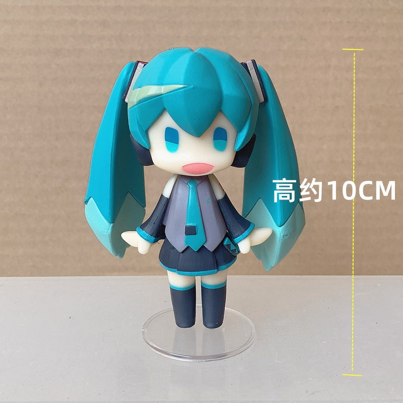10CM Anime Figure Hatsune Miku - đánh giá và giá Cosplay Prop Building