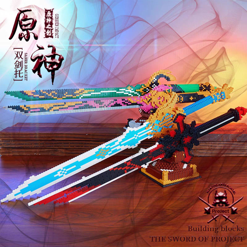 Genshin Impact Sword Building  - đánh giá và giá Cosplay Prop Building