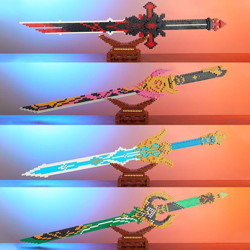 Genshin Impact Sword Building  - đánh giá và giá Cosplay Prop Building