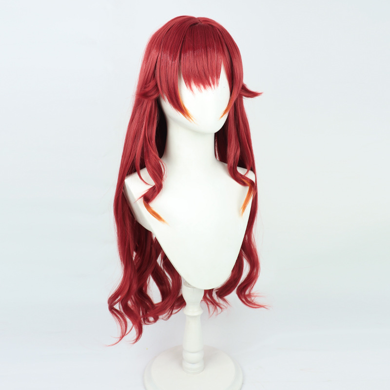 Vtuber Nekota Tsuna Cospaly Wi - đánh giá và giá Wig Fiber Net