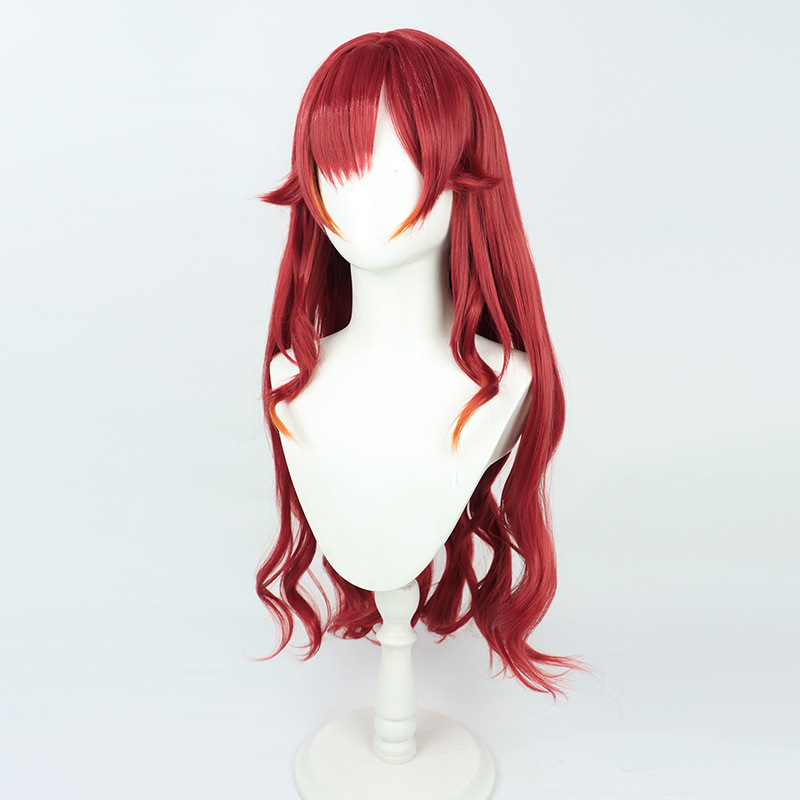 Vtuber Nekota Tsuna Cospaly Wi - đánh giá và giá Wig Fiber Net