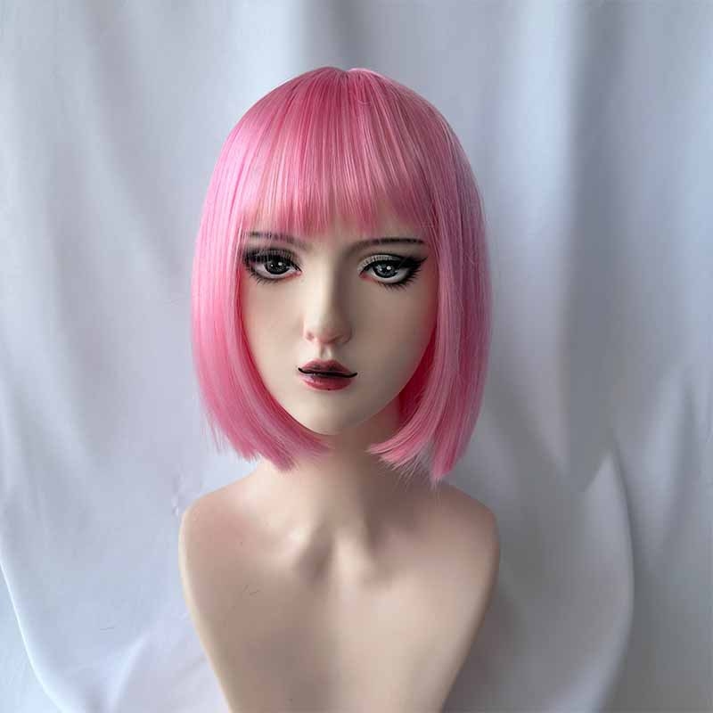 Women's straight wig with air  - đánh giá và giá Wig Fiber Net