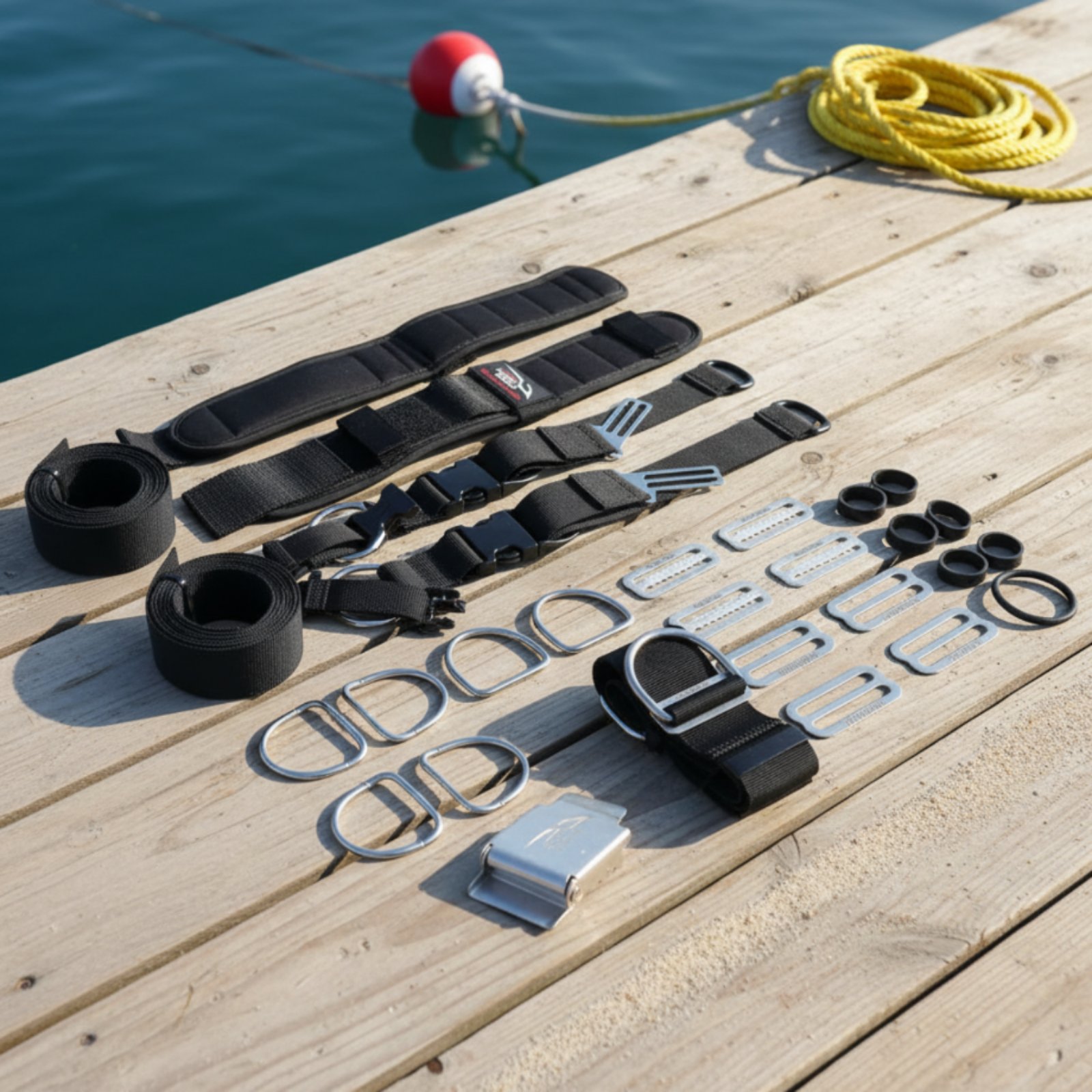 Technical Diving Harness Nylon - đánh giá và giá D Ring Strap