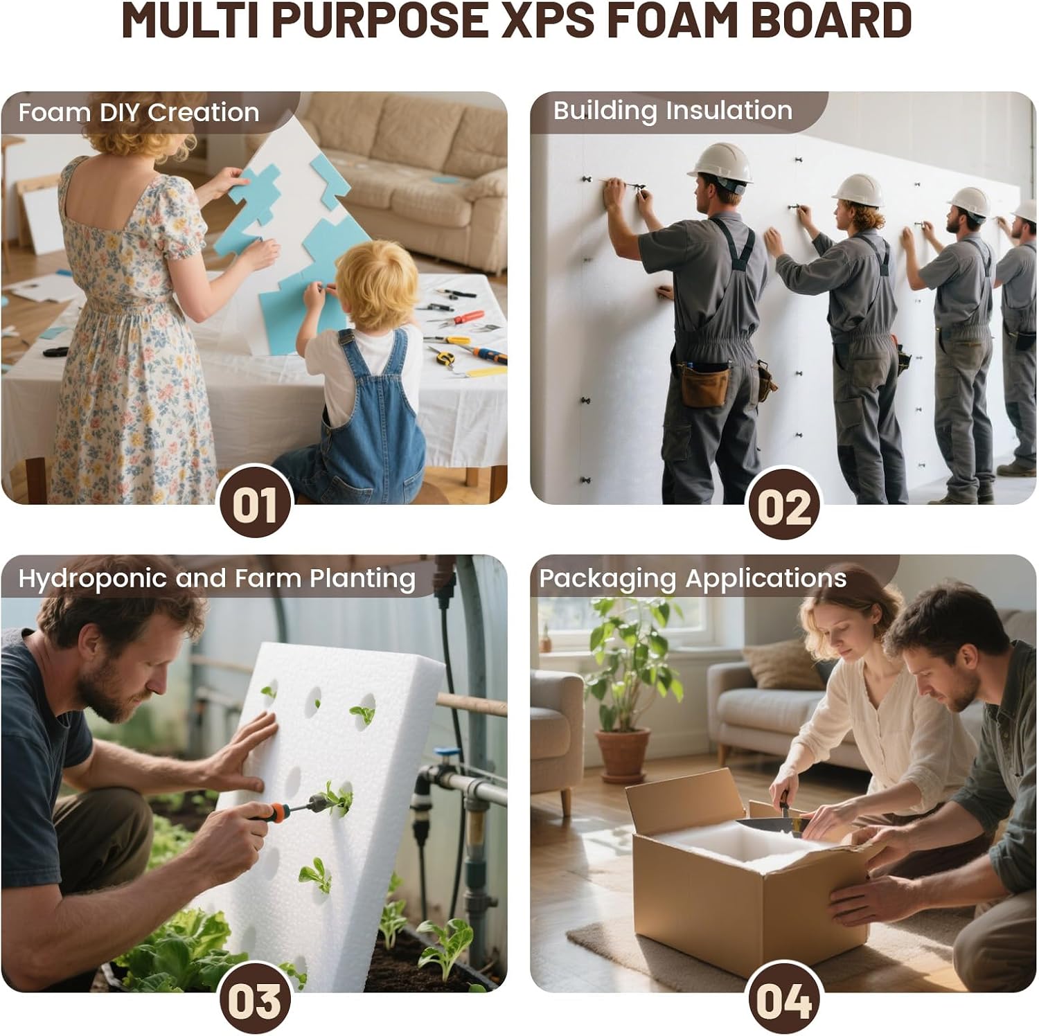 High Density XPS Large Foam Bo - đánh giá và giá Cosplay Prop Foam Board