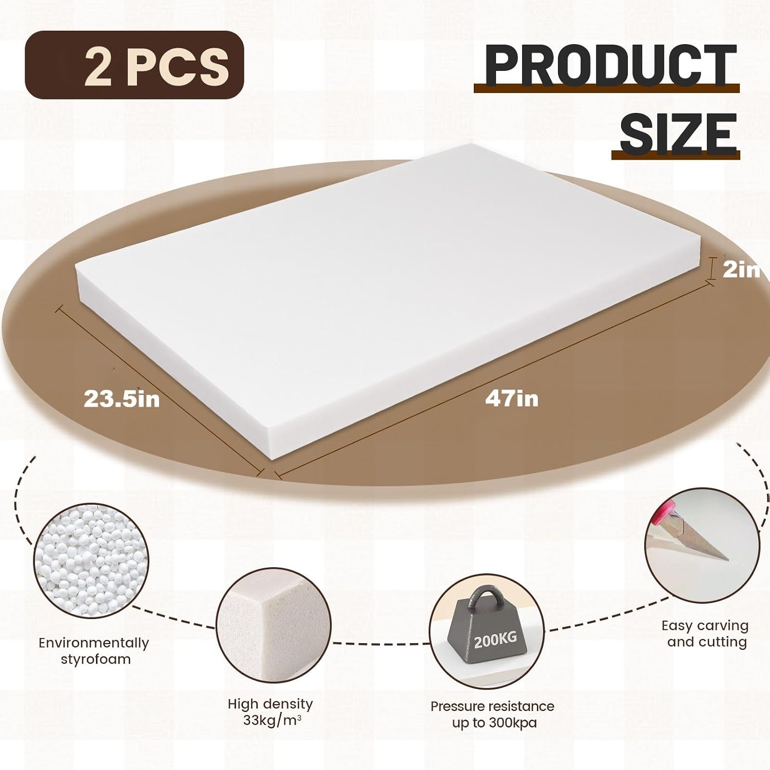 High Density XPS Large Foam Bo - đánh giá và giá Cosplay Prop Foam Board