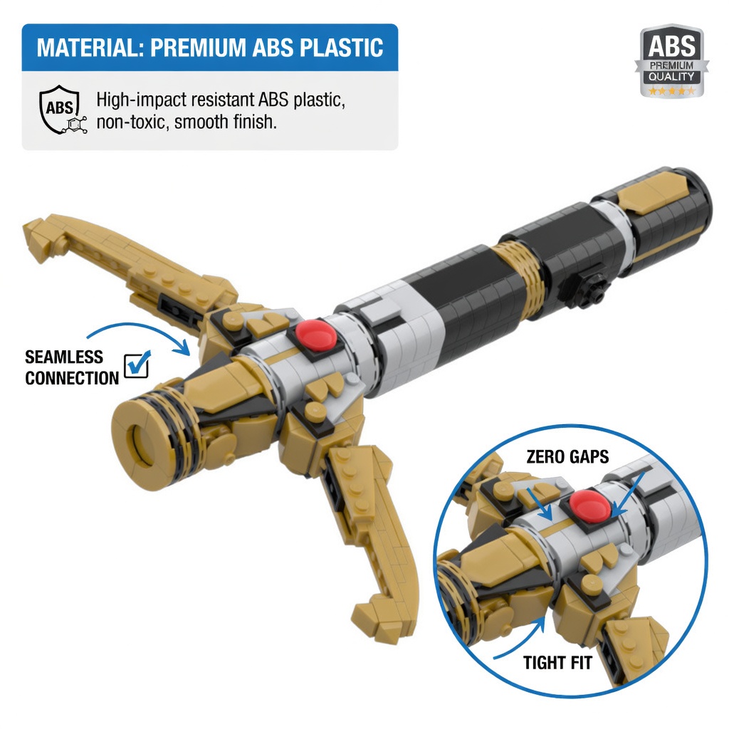 Sci-Fi Energy Sword Hilt MOC B - đánh giá và giá Cosplay Prop Building