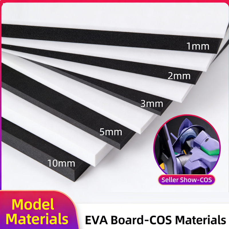 38-Degree Black EVA Foam Board - đánh giá và giá Cosplay Prop Foam Board