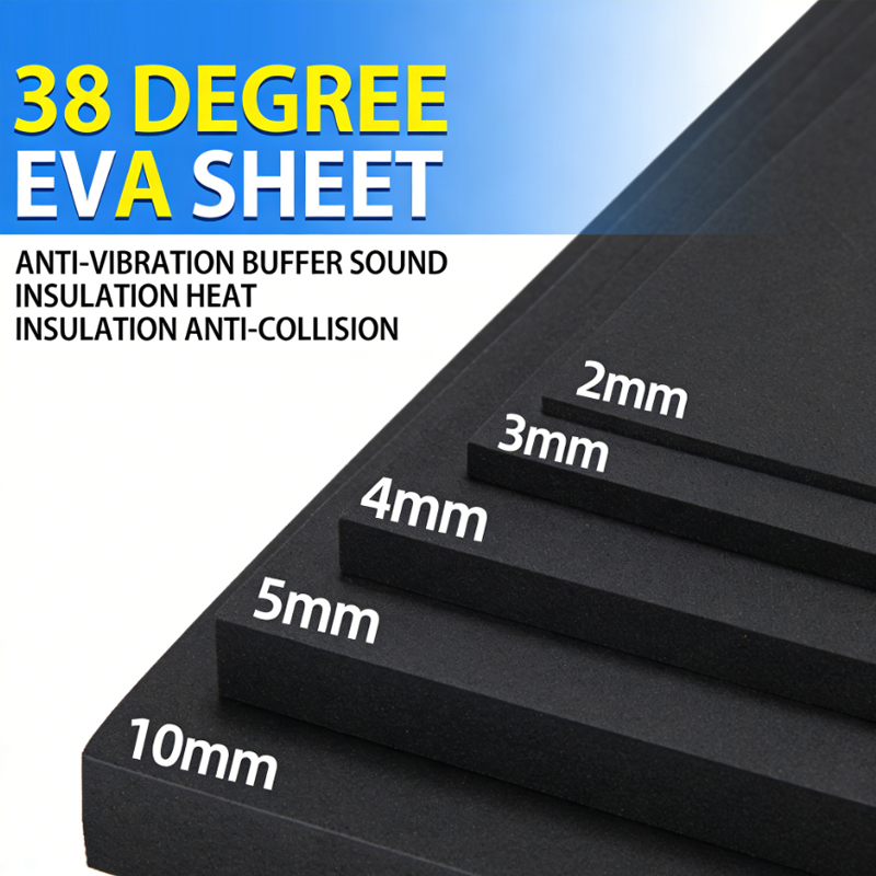 38-Degree Black EVA Foam Board - đánh giá và giá Cosplay Prop Foam Board