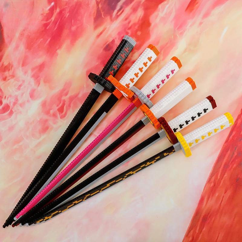 Real Demon Slayer Katana Splic - đánh giá và giá Cosplay Prop Building