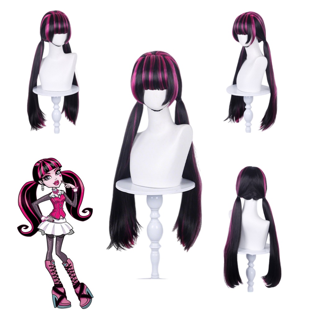 Anime Draculaura Cosplay Wig A - đánh giá và giá Wig Fiber Net