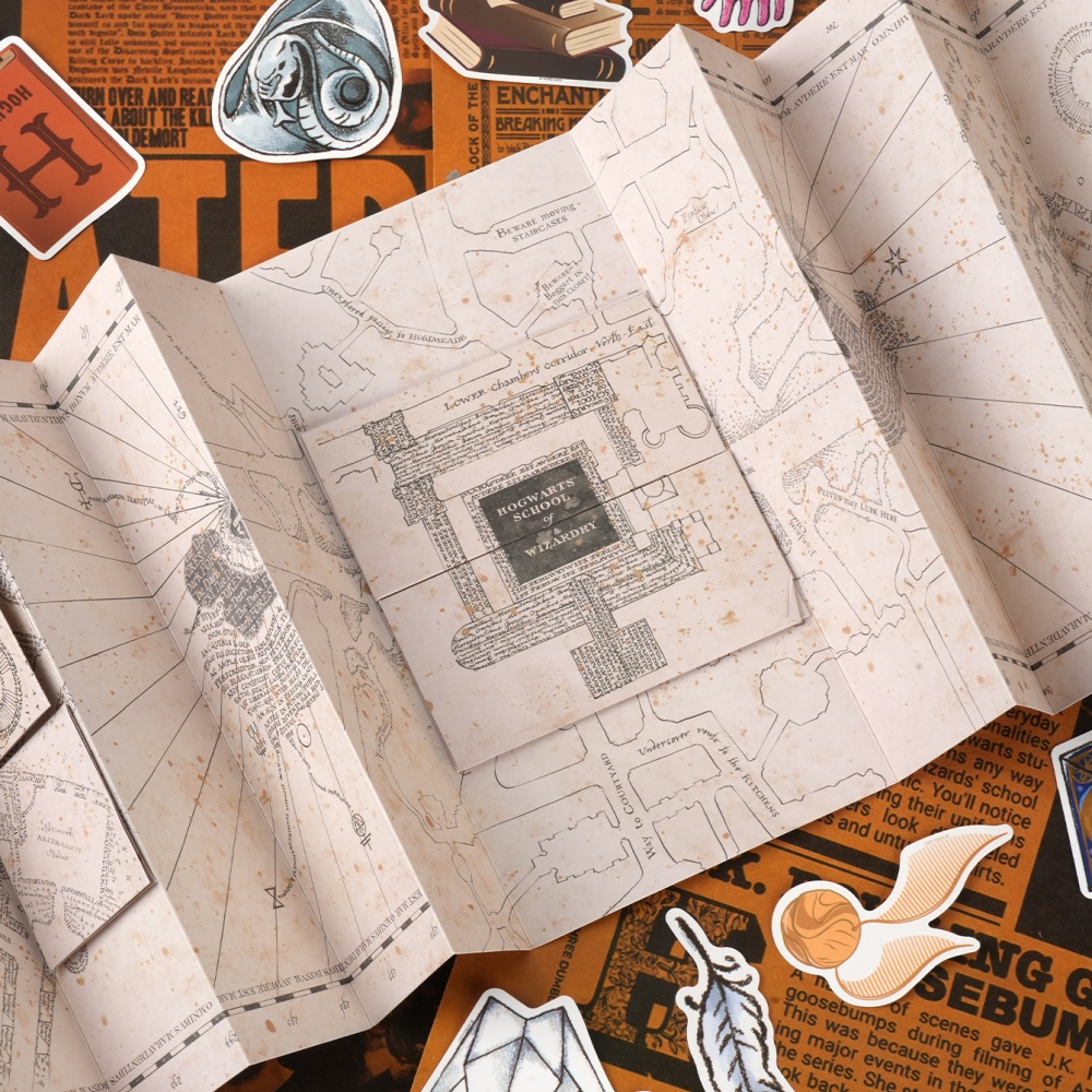1PC Map Of The Marauder's Scho - đánh giá và giá Cosplay Prop